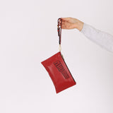 Miu Miu Bordeaux Soft Carnella Clutch - FashioNica