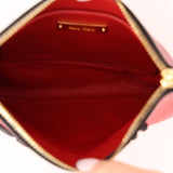 Miu Miu Bordeaux Soft Carnella Clutch - FashioNica
