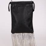 Miu Miu Chain Crystal Fringe Crossbody - FashioNica