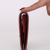 Miu Miu Heart Bifold Wallet with Chain - FashioNica