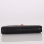 Miu Miu Heart Bifold Wallet with Chain - FashioNica
