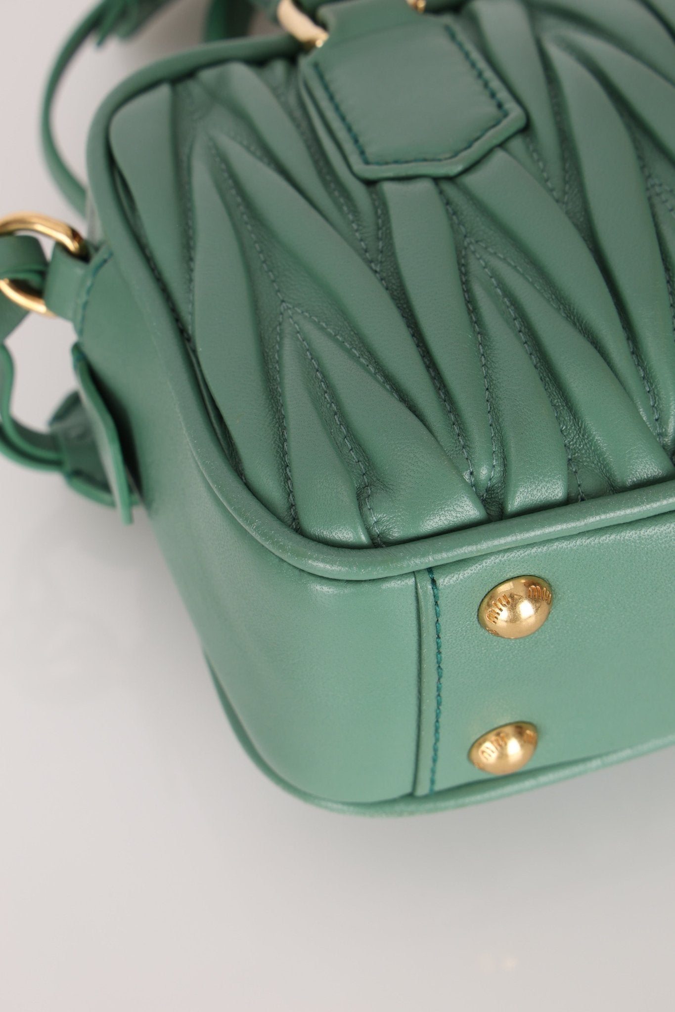Miu Miu Matelassé Nappa Arcadie Mini Bag - FashioNica