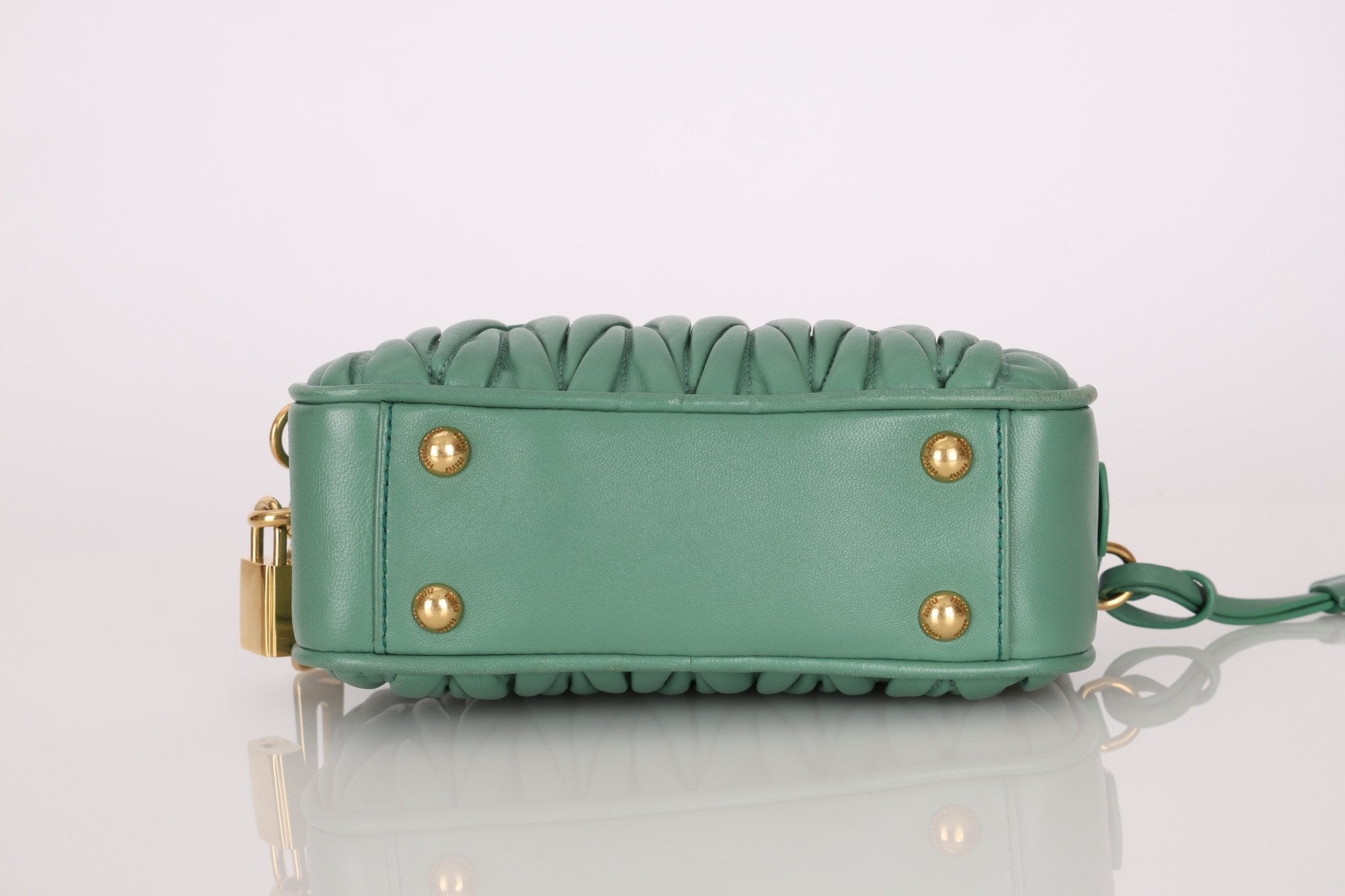 Miu Miu Matelassé Nappa Arcadie Mini Bag - FashioNica