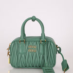 Miu Miu Matelassé Nappa Arcadie Mini Bag - FashioNica