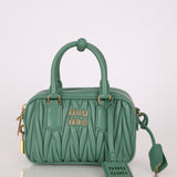 Miu Miu Matelassé Nappa Arcadie Mini Bag - FashioNica