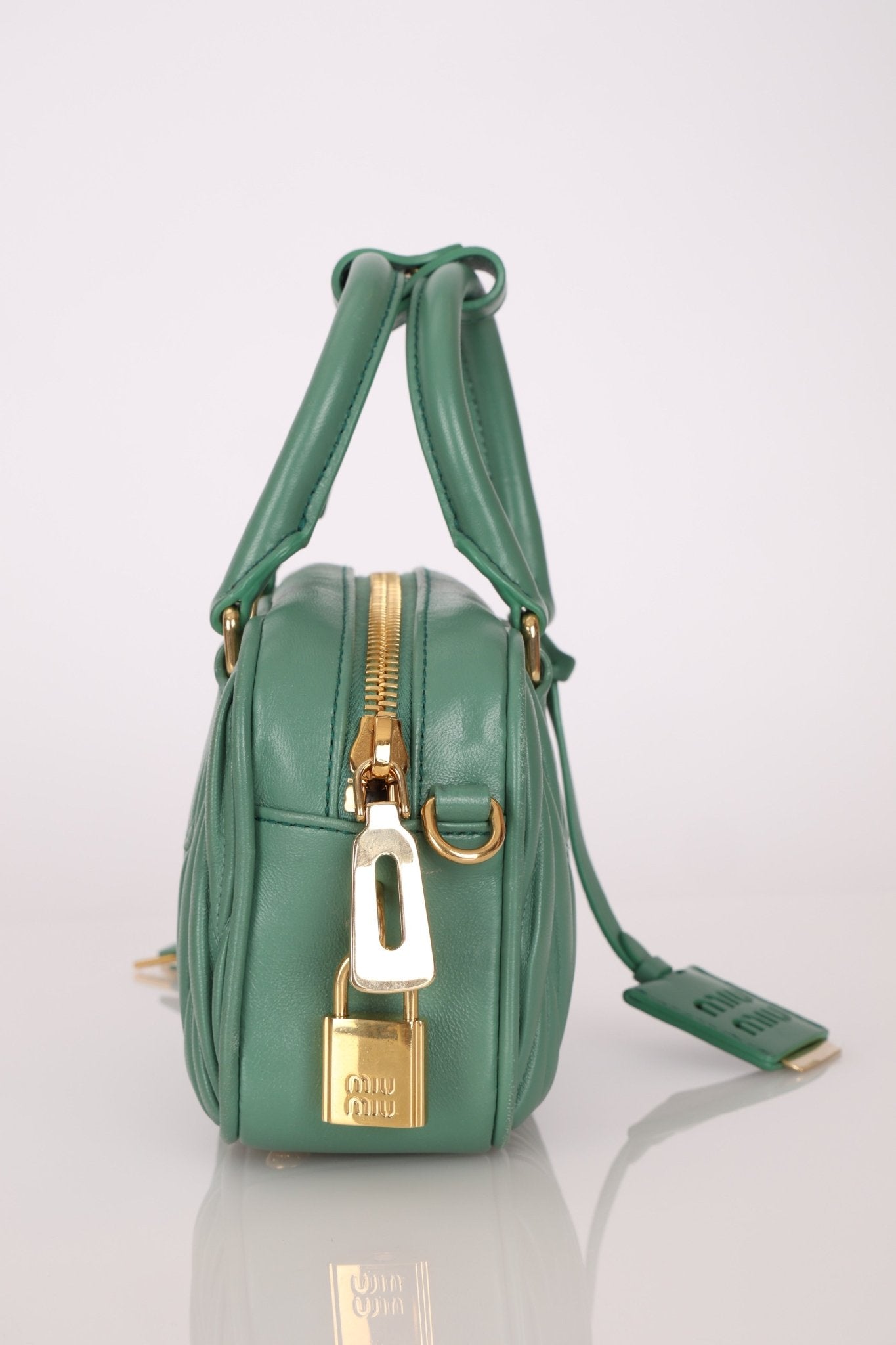 Miu Miu Matelassé Nappa Arcadie Mini Bag - FashioNica