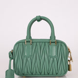 Miu Miu Matelassé Nappa Arcadie Mini Bag - FashioNica