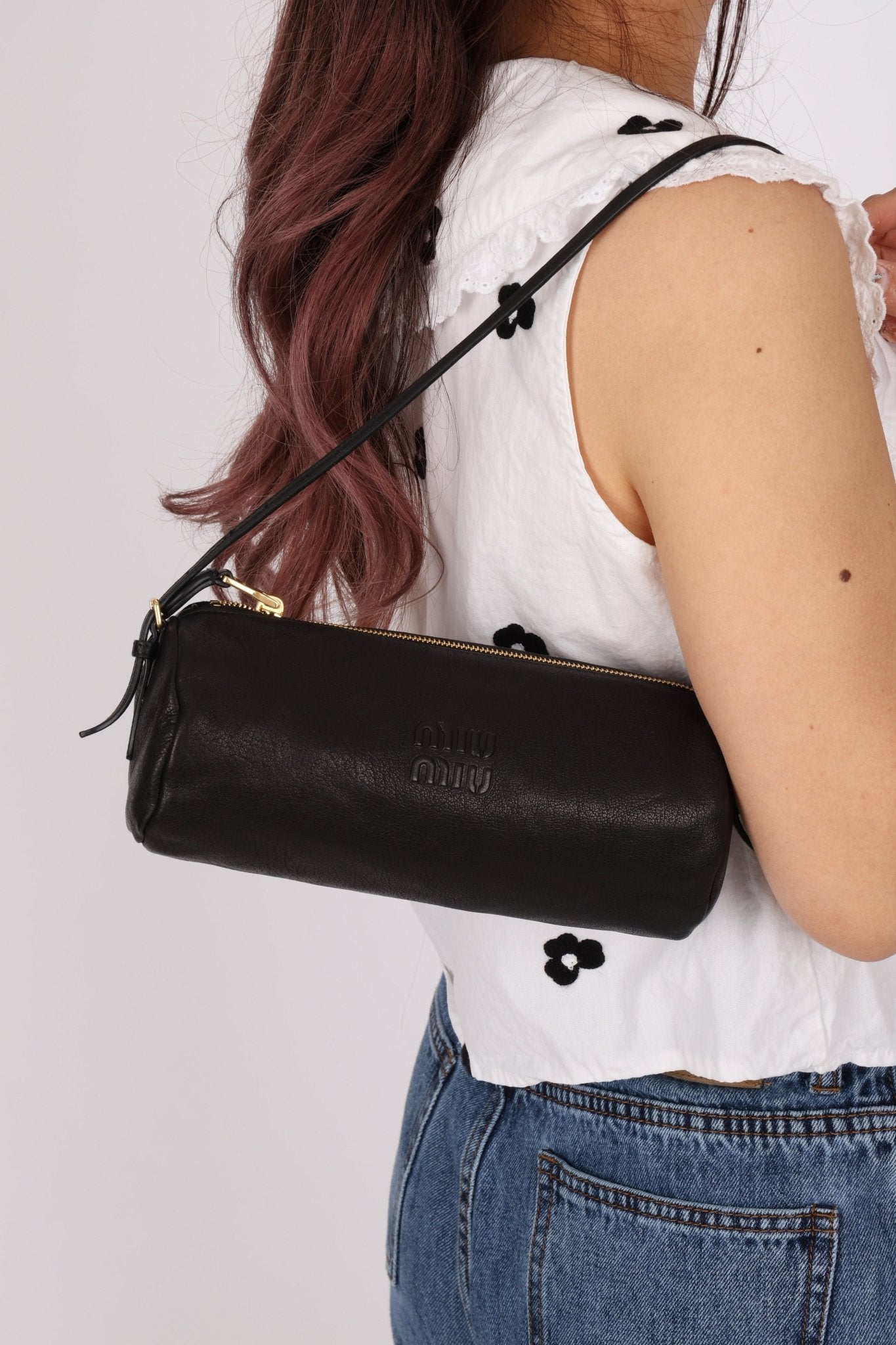 Miu Miu Nappa Mini Pochette - FashioNica