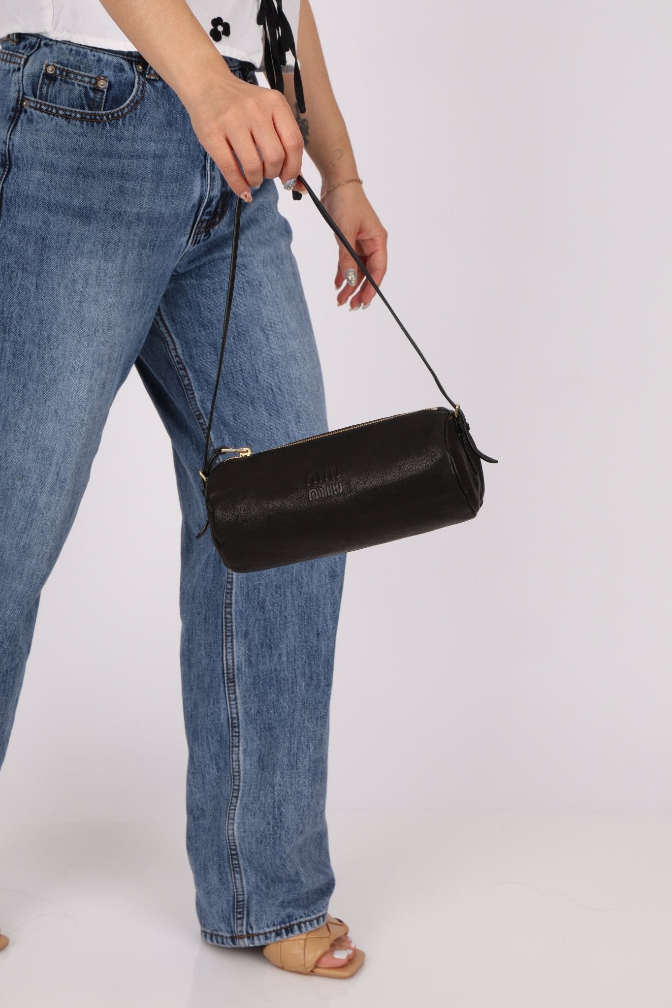 Miu Miu Nappa Mini Pochette - FashioNica