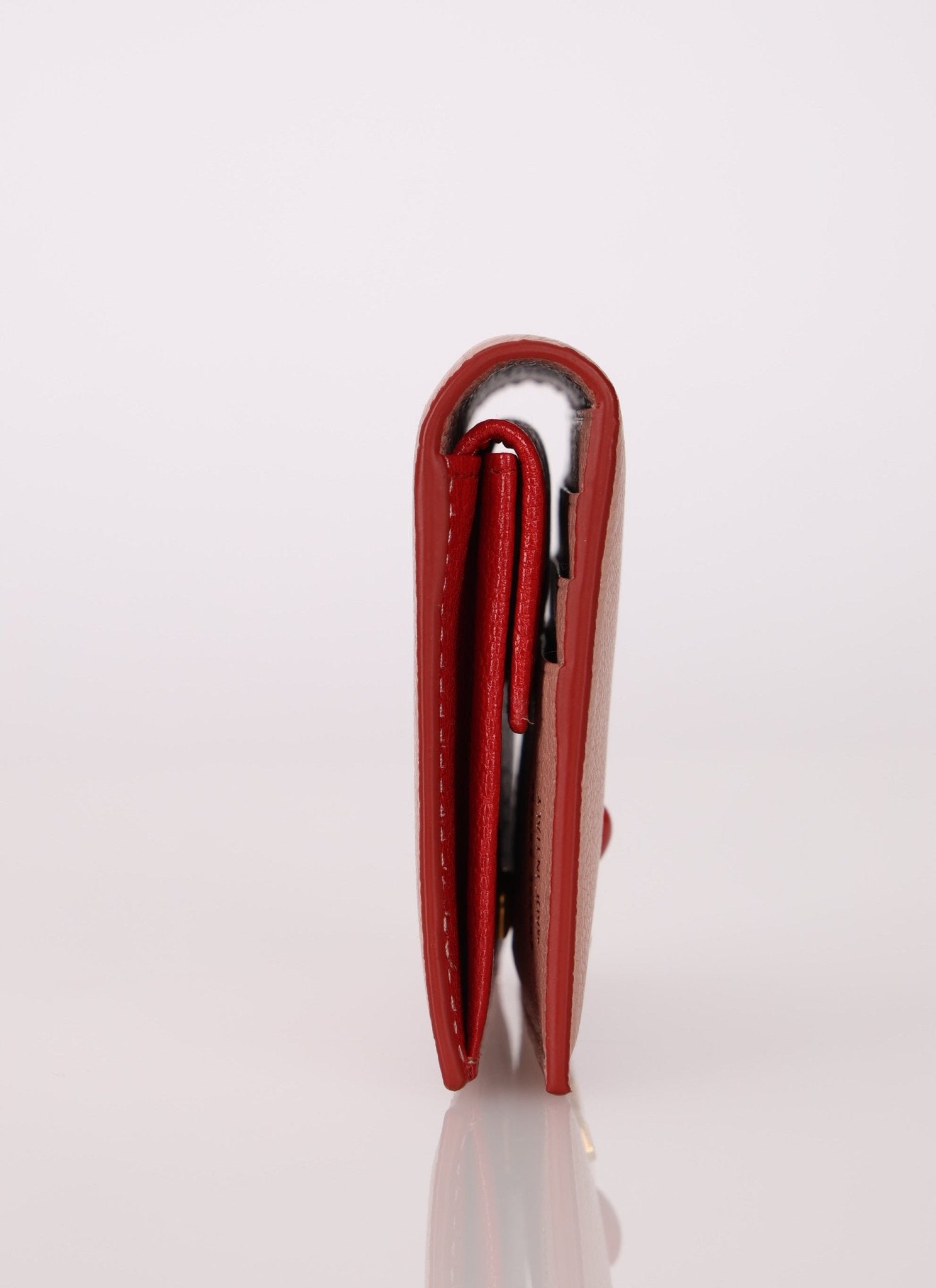 Miu Miu Pink Heart Bifold Wallet - FashioNica