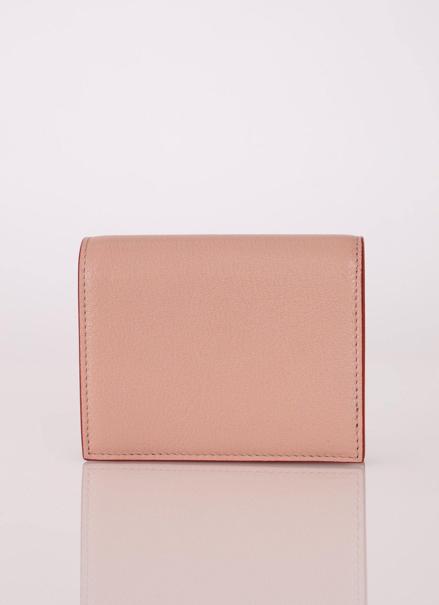Miu Miu Pink Heart Bifold Wallet - FashioNica