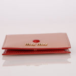 Miu Miu Pink Heart Bifold Wallet - FashioNica