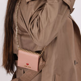 Miu Miu Pink Heart Bifold Wallet - FashioNica