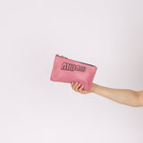 Miu Miu Pink Leather Pouch - FashioNica