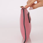 Miu Miu Pink Leather Pouch - FashioNica