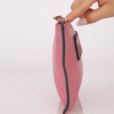Miu Miu Pink Leather Pouch - FashioNica