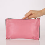 Miu Miu Pink Leather Pouch - FashioNica