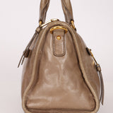 Miu Miu Vitello Shine Easy Zip Tote - FashioNica