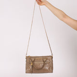 Miu Miu Vitello Shine Easy Zip Tote - FashioNica