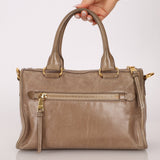 Miu Miu Vitello Shine Easy Zip Tote - FashioNica