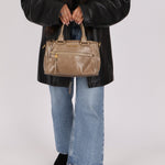 Miu Miu Vitello Shine Easy Zip Tote - FashioNica