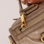 Miu Miu Vitello Shine Easy Zip Tote - FashioNica