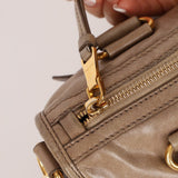 Miu Miu Vitello Shine Easy Zip Tote - FashioNica