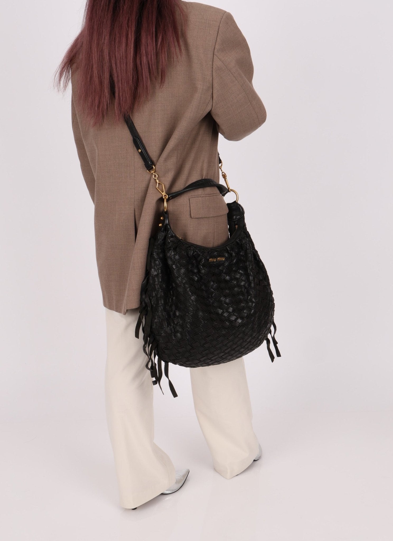 Miu Miu Woven Hobo - FashioNica