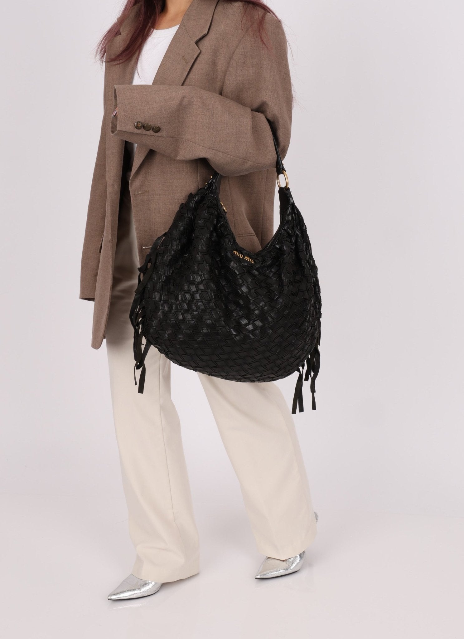 Miu Miu Woven Hobo - FashioNica