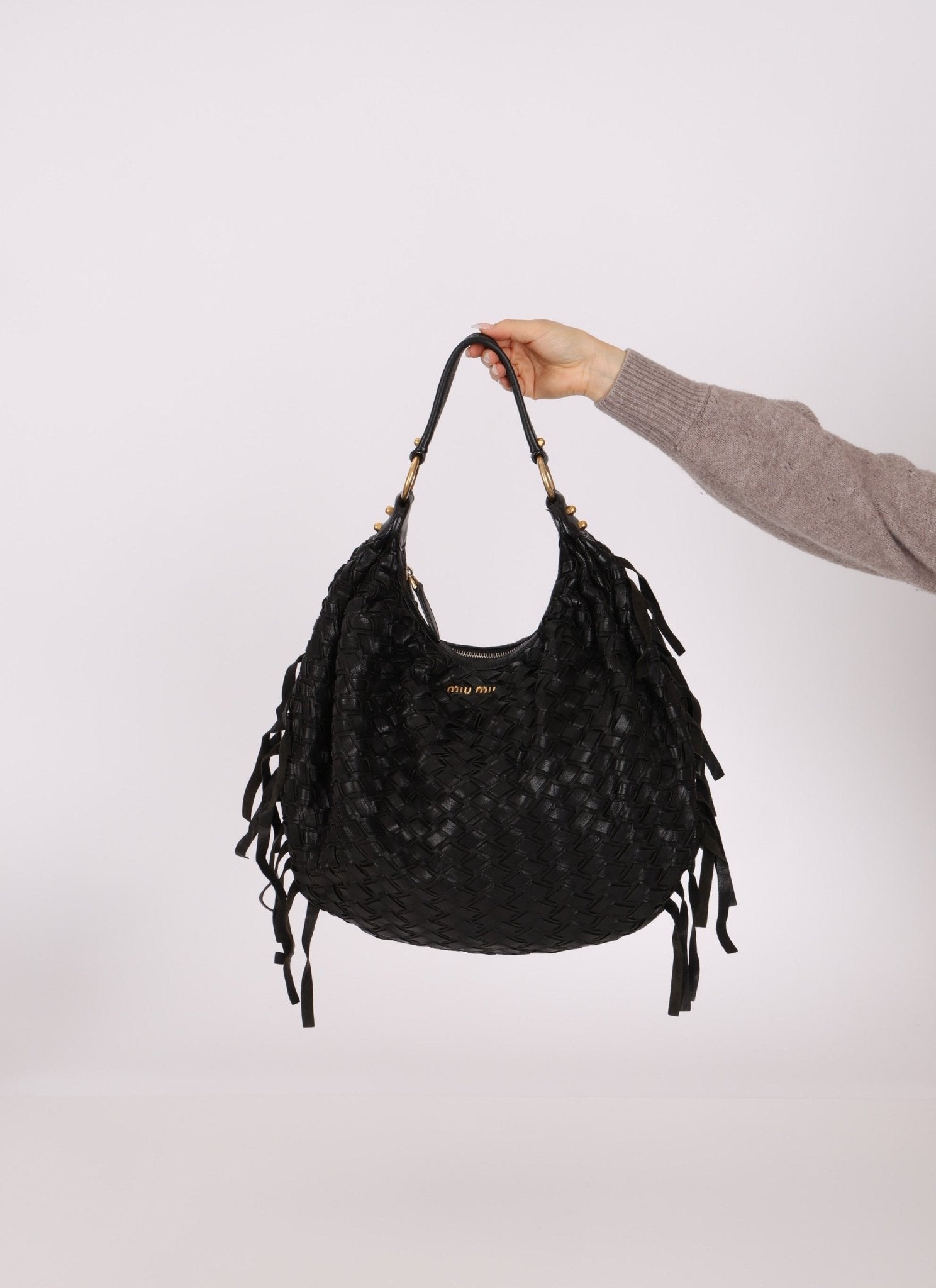 Miu Miu Woven Hobo - FashioNica