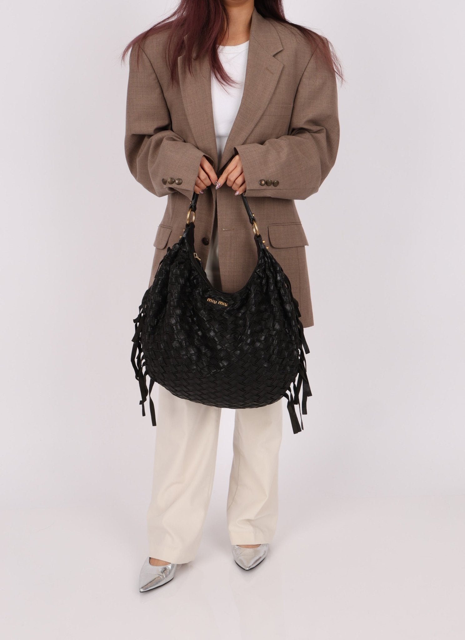 Miu Miu Woven Hobo - FashioNica