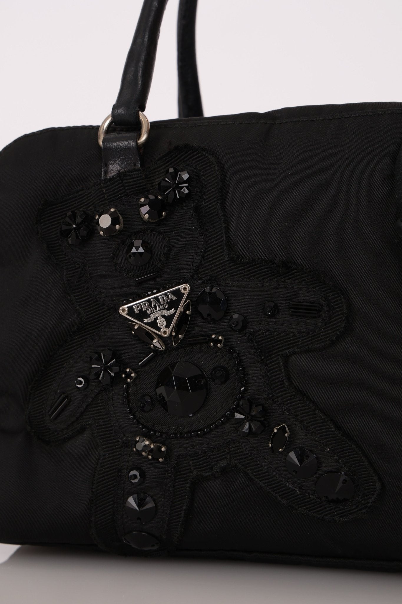 Prada Bijoux Teddy Bear Boston Bag - FashioNica