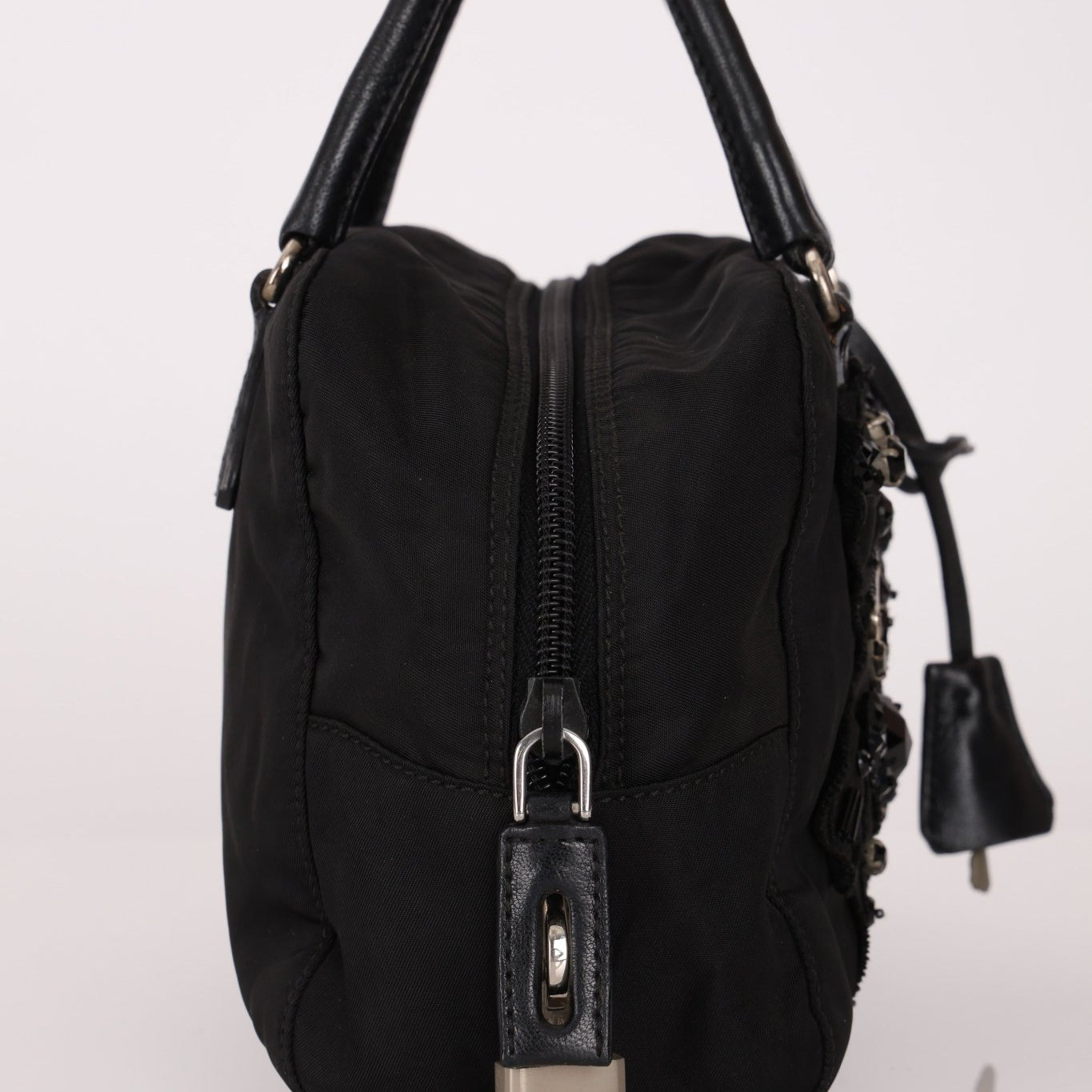 Prada Bijoux Teddy Bear Boston Bag - FashioNica