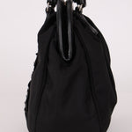 Prada Bijoux Teddy Bear Tessuto Frame Handle Bag - FashioNica