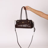 Prada Bonnie Medium Leather Shoulder Bag - FashioNica