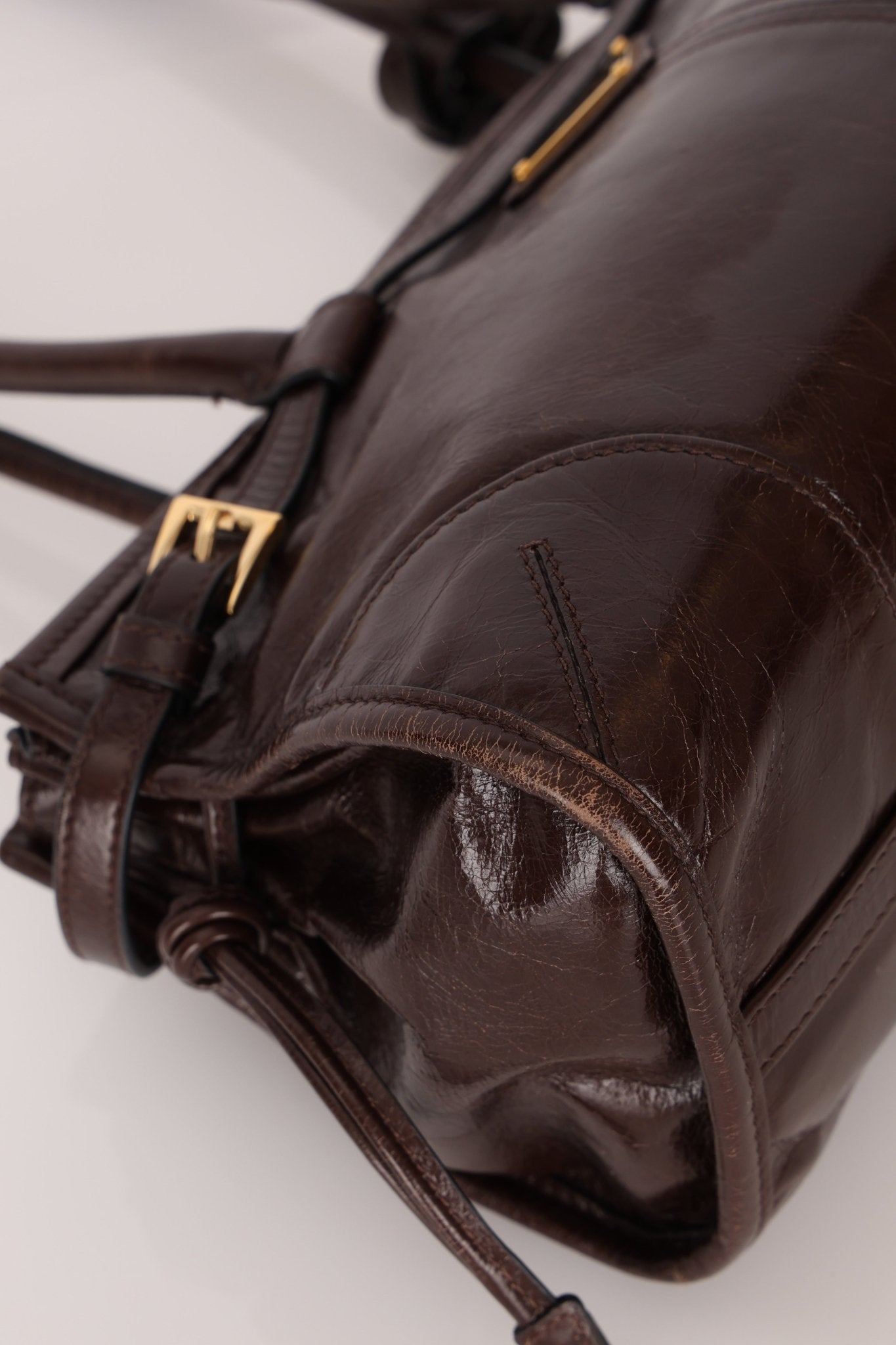 Prada Bonnie Medium Leather Shoulder Bag - FashioNica