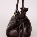 Prada Bonnie Medium Leather Shoulder Bag - FashioNica