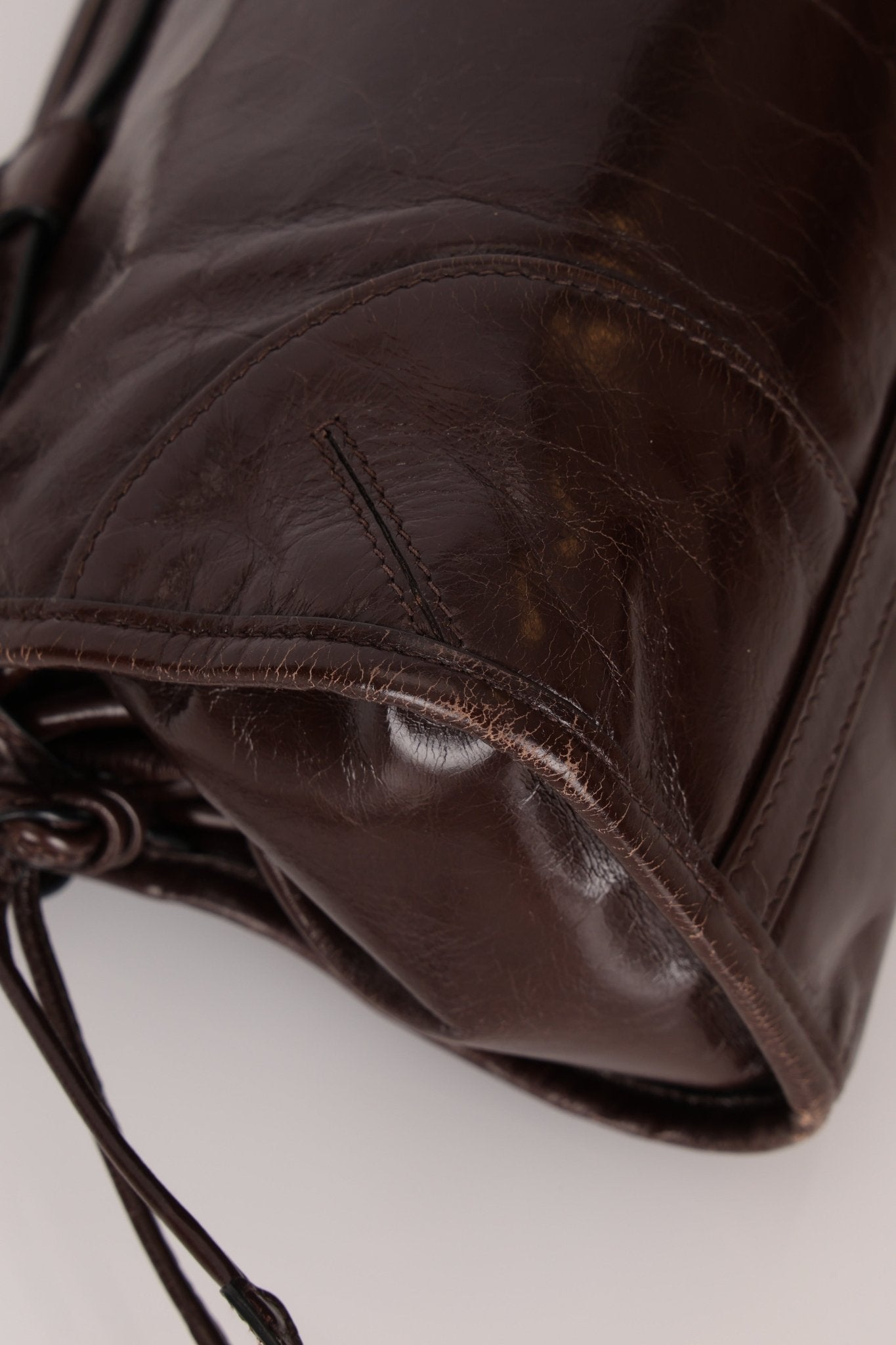 Prada Bonnie Medium Leather Shoulder Bag - FashioNica