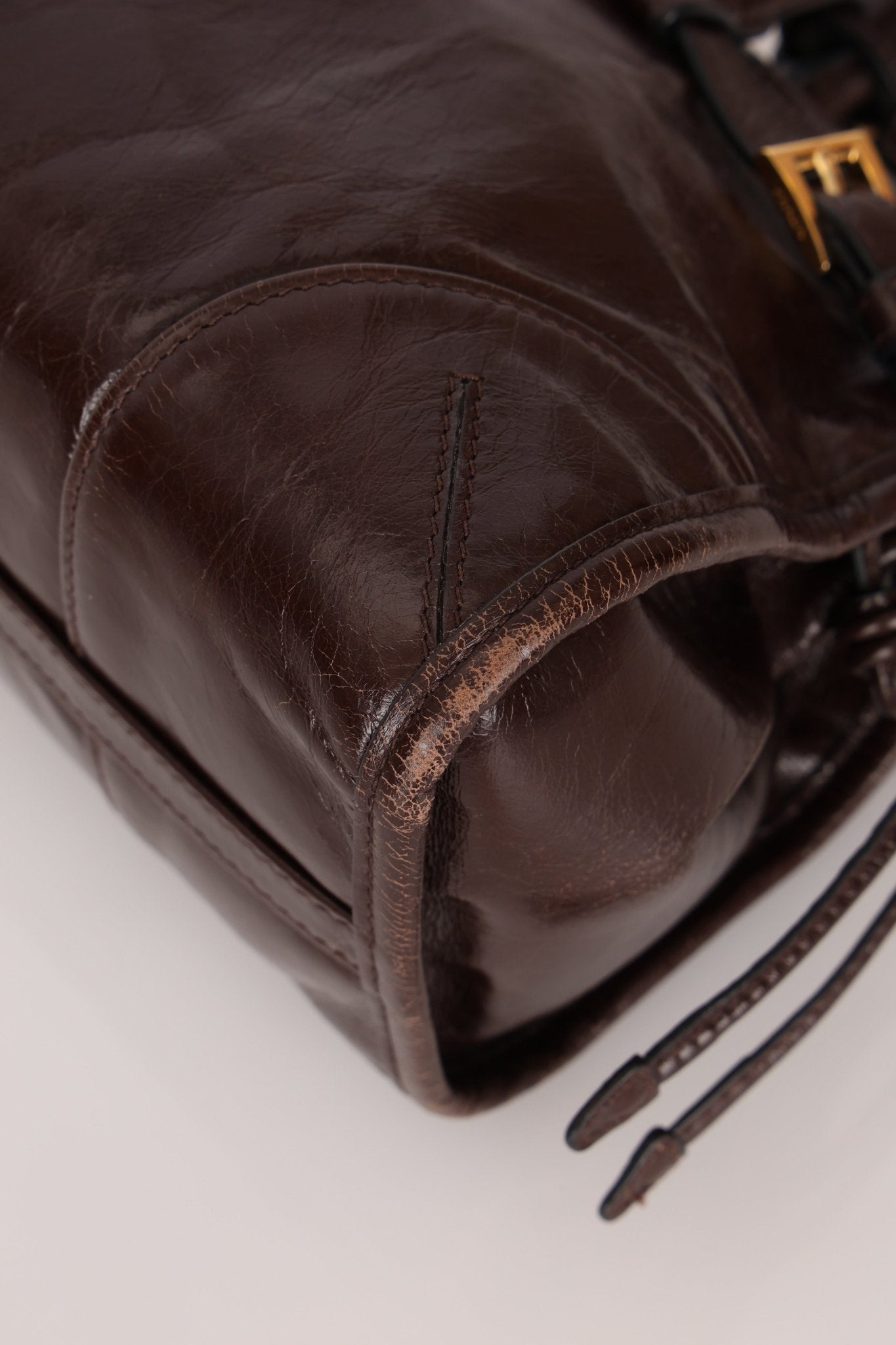 Prada Bonnie Medium Leather Shoulder Bag - FashioNica