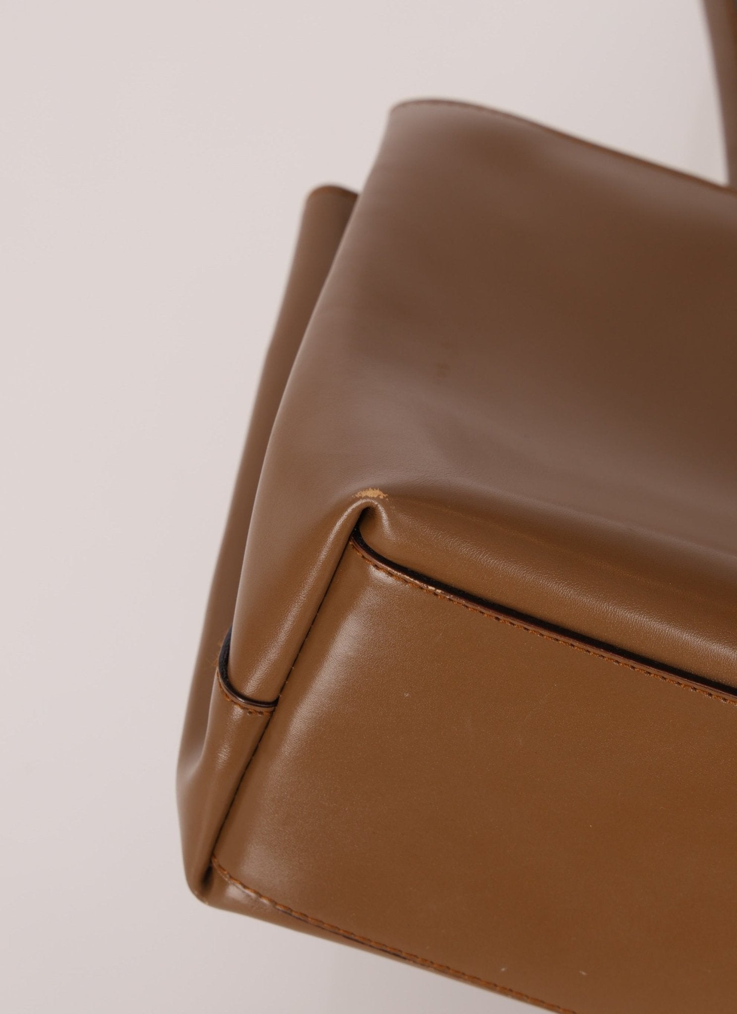 Prada Boxcalf Leather Cutout Tote - FashioNica