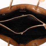 Prada Boxcalf Leather Cutout Tote - FashioNica