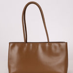 Prada Boxcalf Leather Cutout Tote - FashioNica