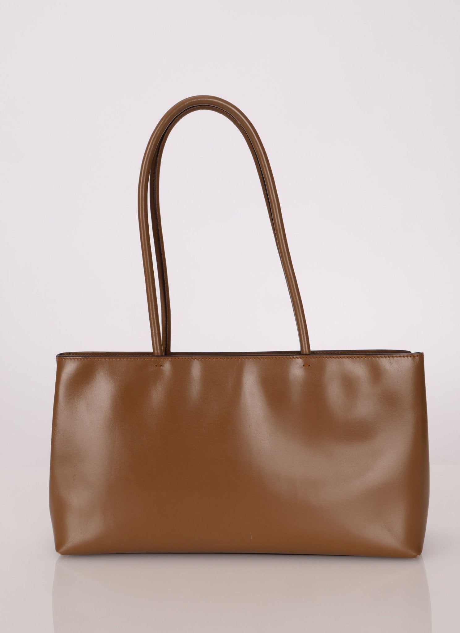 Prada Boxcalf Leather Cutout Tote - FashioNica