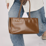 Prada Boxcalf Leather Cutout Tote - FashioNica