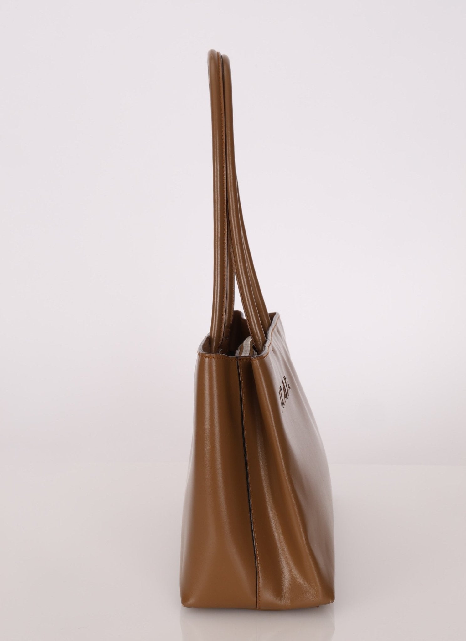 Prada Boxcalf Leather Cutout Tote - FashioNica
