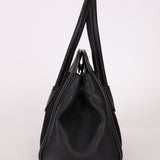 Prada Canapa Saffiano Shoulder Bag Nero Black - FashioNica