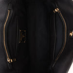 Prada Canapa Saffiano Shoulder Bag Nero Black - FashioNica