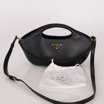 Prada City Calf Leather Top - Handle Bag - FashioNica