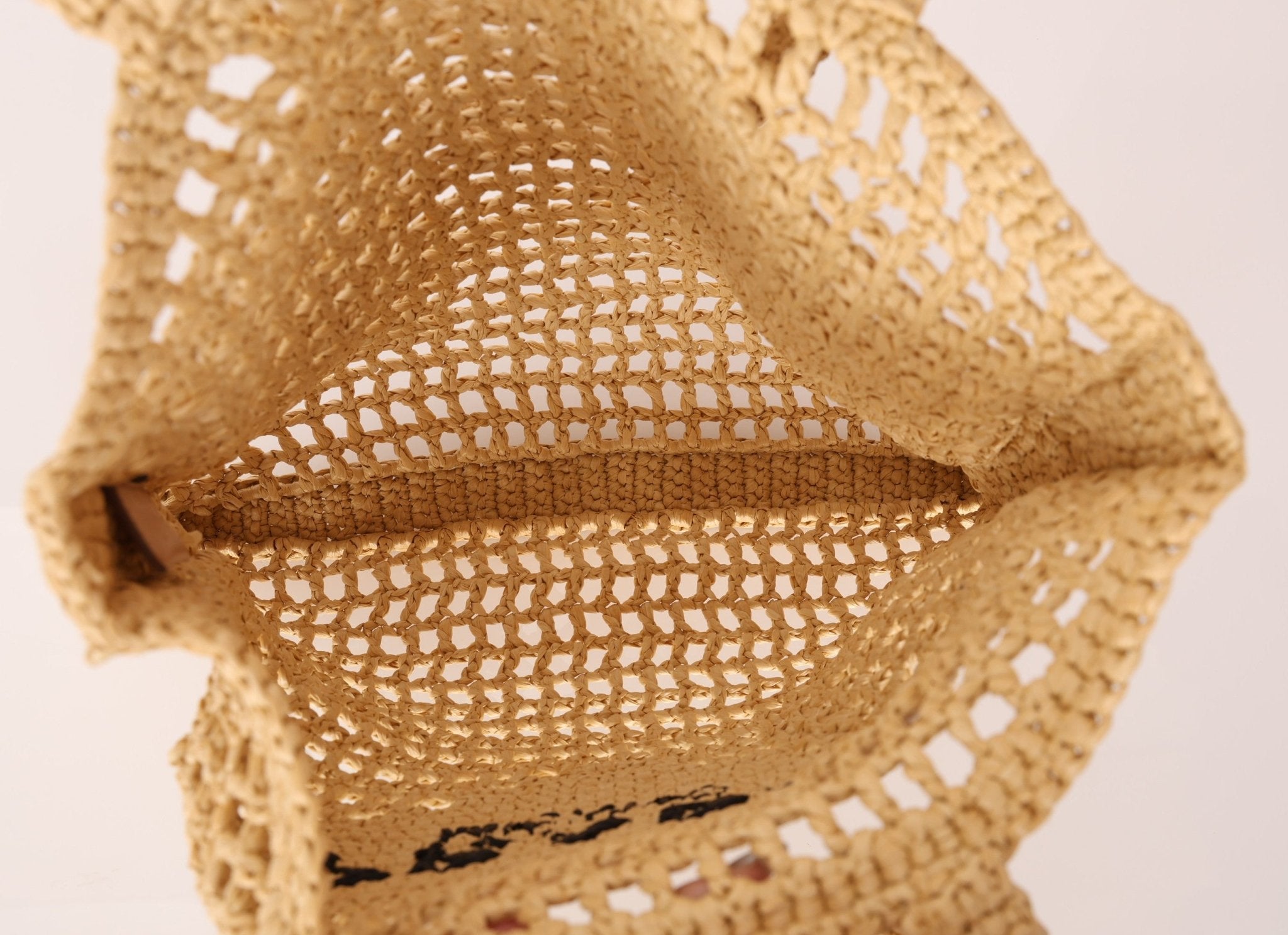 Prada Crochet Logo Tote - FashioNica