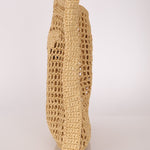 Prada Crochet Logo Tote - FashioNica